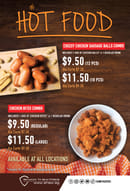 Cheesy Chicken Sausage balls Combo & Chicken Bites Combo