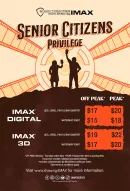 Shaw Theatres IMAX® Senior Citizens Concession